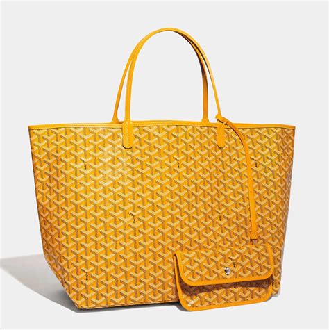 yellow goyard mini tote|goyard mini tote price.